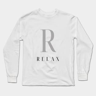 Relax Long Sleeve T-Shirt